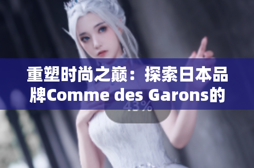 重塑时尚之巅：探索日本品牌Comme des Garons的独特风格与创新之路