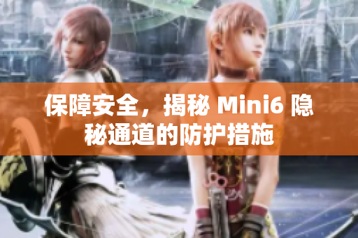 保障安全，揭秘 Mini6 隐秘通道的防护措施