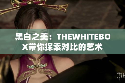 黑白之美：THEWHITEBOX带你探索对比的艺术