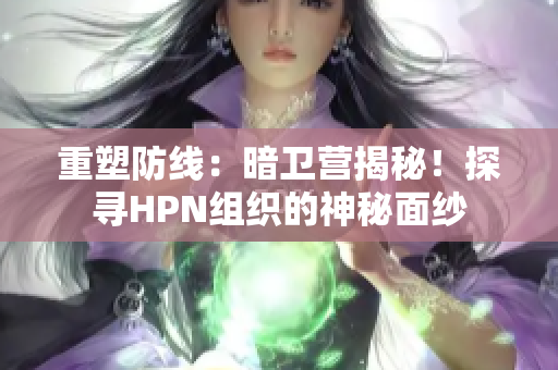 重塑防线：暗卫营揭秘！探寻HPN组织的神秘面纱