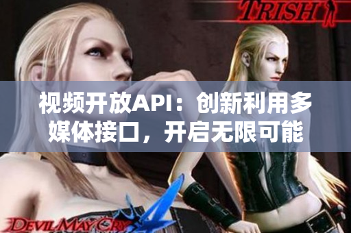 视频开放API：创新利用多媒体接口，开启无限可能