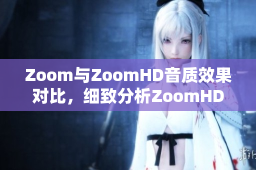 Zoom与ZoomHD音质效果对比，细致分析ZoomHD功能优势