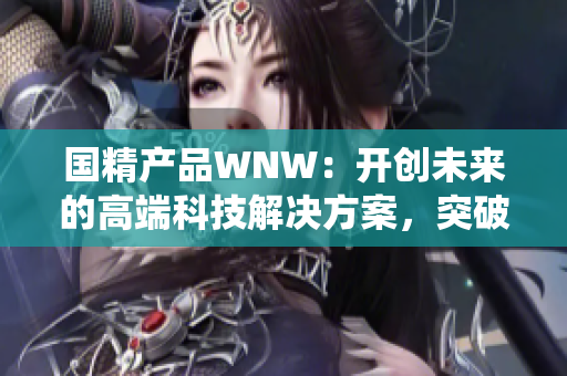 国精产品WNW：开创未来的高端科技解决方案，突破传统界限，助力企业创新与发展