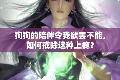 狗狗的陪伴令我欲罢不能，如何戒除这种上瘾？