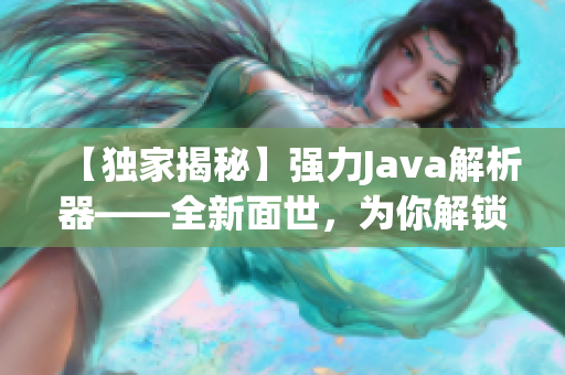 【独家揭秘】强力Java解析器——全新面世，为你解锁编程世界的神奇力量