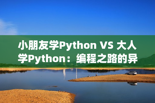 小朋友学Python VS 大人学Python：编程之路的异同