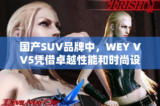 国产SUV品牌中，WEY VV5凭借卓越性能和时尚设计赢得市场青睐