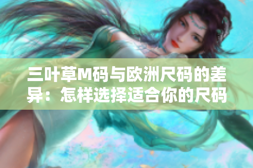 三叶草M码与欧洲尺码的差异：怎样选择适合你的尺码？