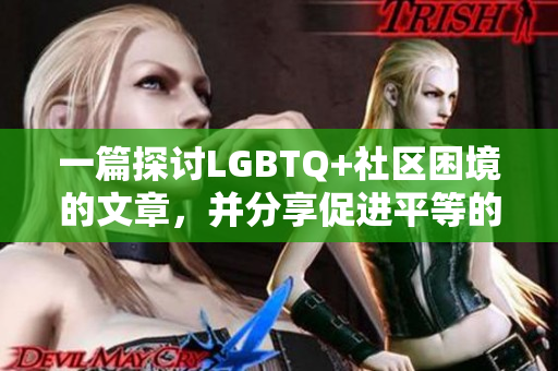 一篇探讨LGBTQ+社区困境的文章，并分享促进平等的有效方法