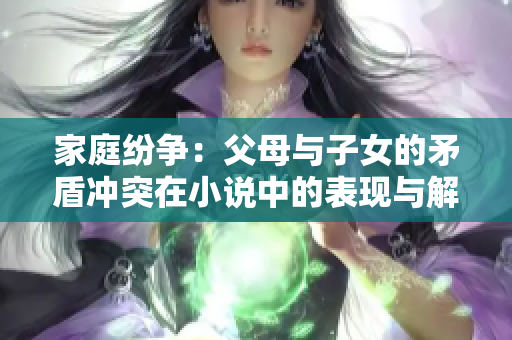 家庭纷争：父母与子女的矛盾冲突在小说中的表现与解析