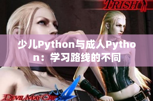 少儿Python与成人Python：学习路线的不同