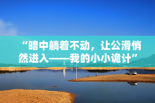 “暗中躺着不动，让公滑悄然进入——我的小小诡计”