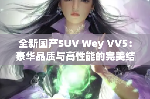 全新国产SUV Wey VV5：豪华品质与高性能的完美结合