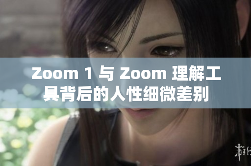 Zoom 1 与 Zoom 理解工具背后的人性细微差别