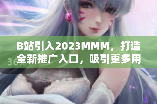 B站引入2023MMM，打造全新推广入口，吸引更多用户涌入