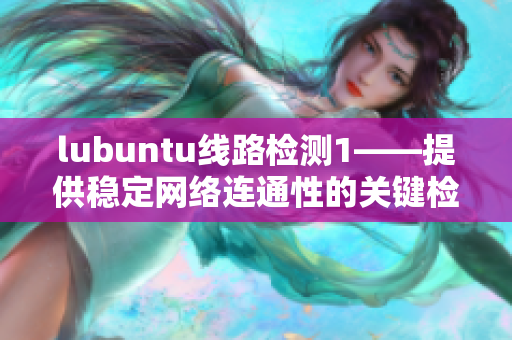 lubuntu线路检测1——提供稳定网络连通性的关键检测