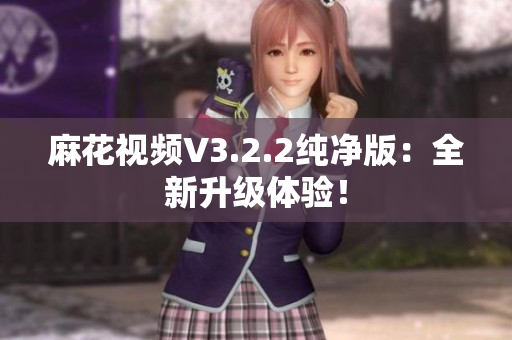 麻花视频V3.2.2纯净版：全新升级体验！