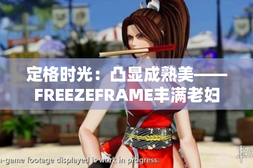 定格时光：凸显成熟美——FREEZEFRAME丰满老妇