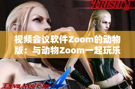 视频会议软件Zoom的动物版：与动物Zoom一起玩乐