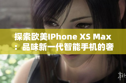 探索欧美IPhone XS Max：品味新一代智能手机的奢华与功能