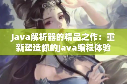 Java解析器的精品之作：重新塑造你的Java编程体验