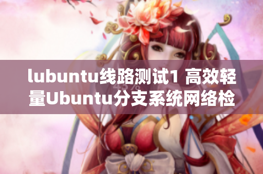 lubuntu线路测试1 高效轻量Ubuntu分支系统网络检测