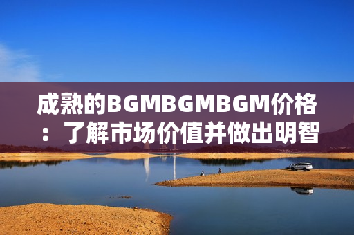 成熟的BGMBGMBGM价格：了解市场价值并做出明智选择