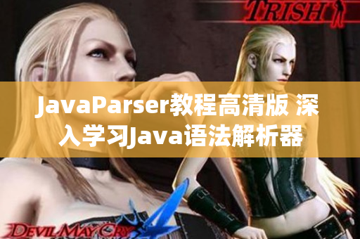 JavaParser教程高清版 深入学习Java语法解析器