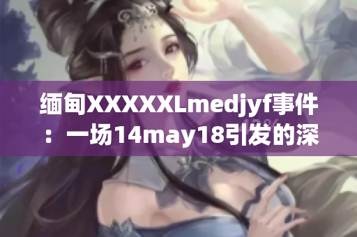 缅甸XXXXXLmedjyf事件：一场14may18引发的深刻反思