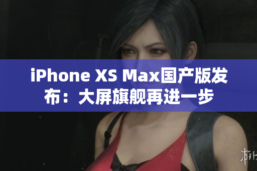 iPhone XS Max国产版发布：大屏旗舰再进一步