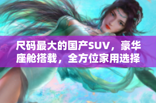 尺码最大的国产SUV，豪华座舱搭载，全方位家用选择