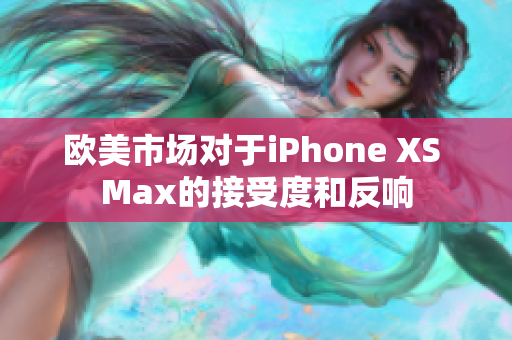 欧美市场对于iPhone XS Max的接受度和反响