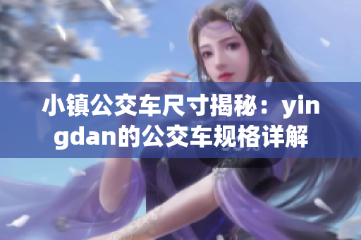 小镇公交车尺寸揭秘：yingdan的公交车规格详解