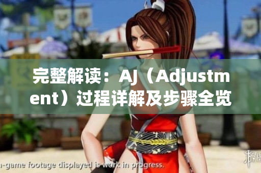 完整解读：AJ（Adjustment）过程详解及步骤全览