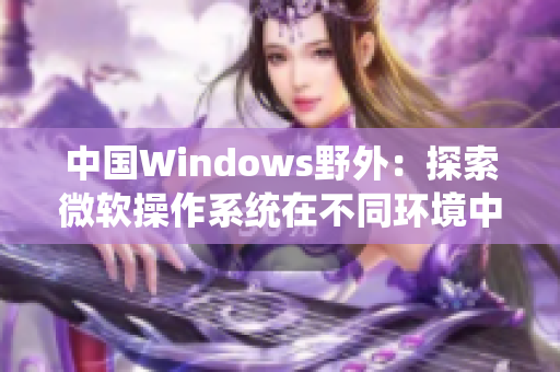 中国Windows野外：探索微软操作系统在不同环境中的应用与适应