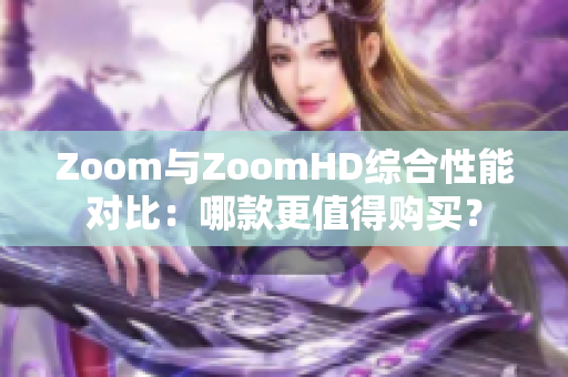 Zoom与ZoomHD综合性能对比：哪款更值得购买？