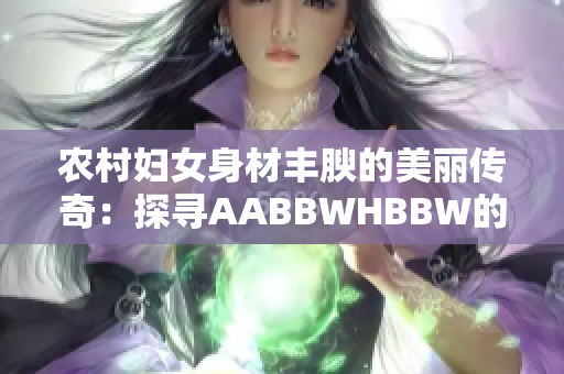 农村妇女身材丰腴的美丽传奇：探寻AABBWHBBW的故事