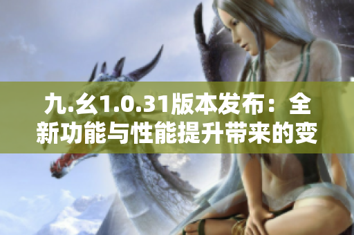 九.幺1.0.31版本发布：全新功能与性能提升带来的变革