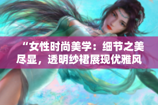 “女性时尚美学：细节之美尽显，透明纱裙展现优雅风采！”