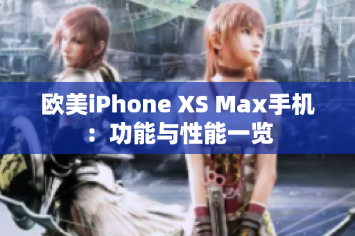 欧美iPhone XS Max手机：功能与性能一览