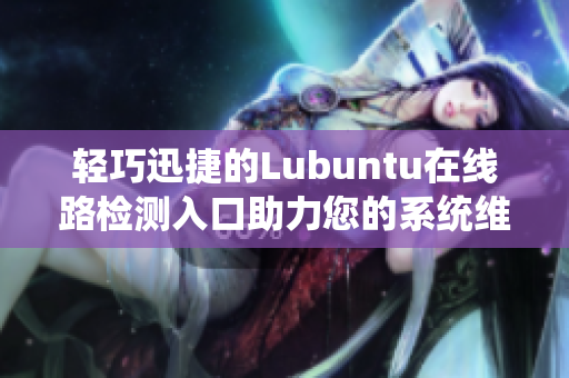 轻巧迅捷的Lubuntu在线路检测入口助力您的系统维护