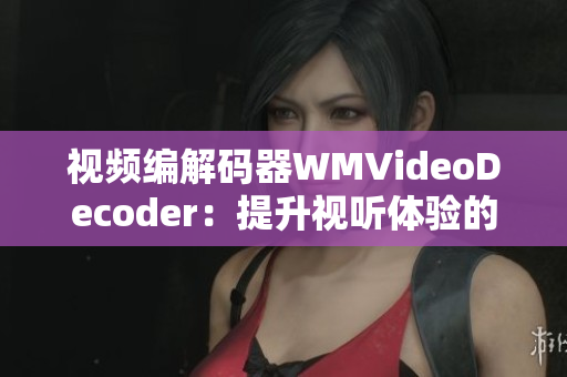 视频编解码器WMVideoDecoder：提升视听体验的必备利器