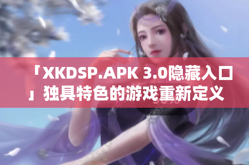 「XKDSP.APK 3.0隐藏入口」独具特色的游戏重新定义