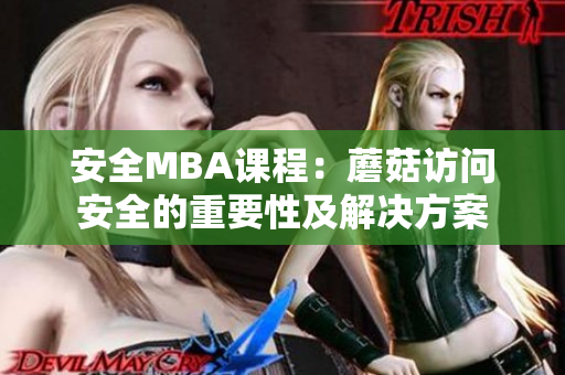 安全MBA课程：蘑菇访问安全的重要性及解决方案