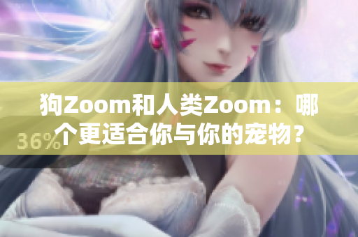 狗Zoom和人类Zoom：哪个更适合你与你的宠物？