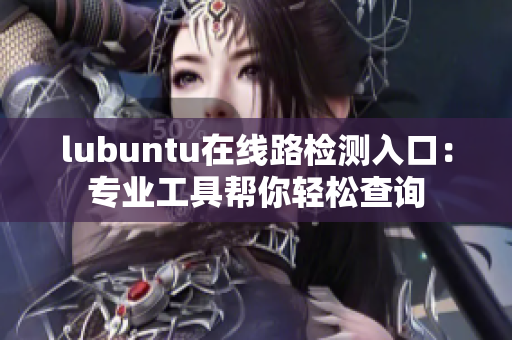 lubuntu在线路检测入口：专业工具帮你轻松查询