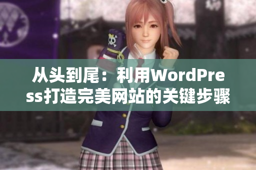 从头到尾：利用WordPress打造完美网站的关键步骤