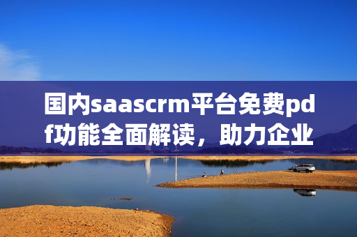 国内saascrm平台免费pdf功能全面解读，助力企业高效运营