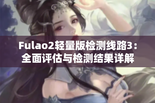 Fulao2轻量版检测线路3：全面评估与检测结果详解