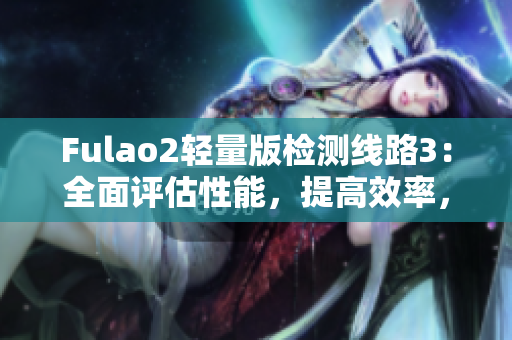 Fulao2轻量版检测线路3：全面评估性能，提高效率，加速使用体验